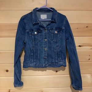 Jean Jacket: semi-crop